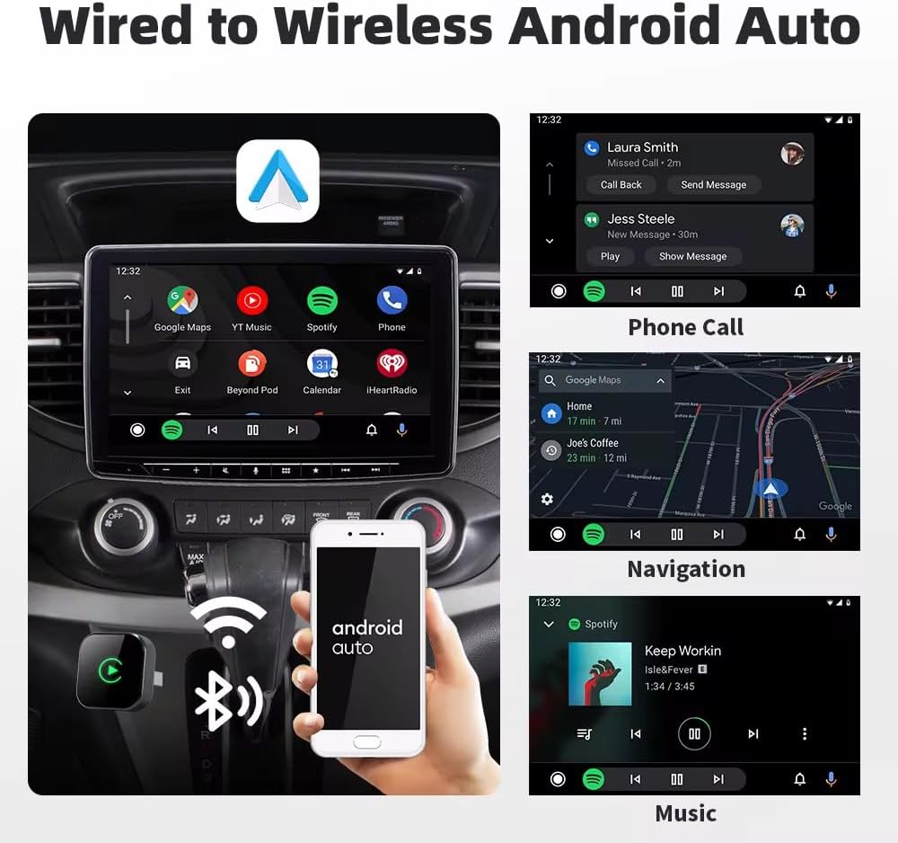 Wireless CarPlay & Android Auto Adapter